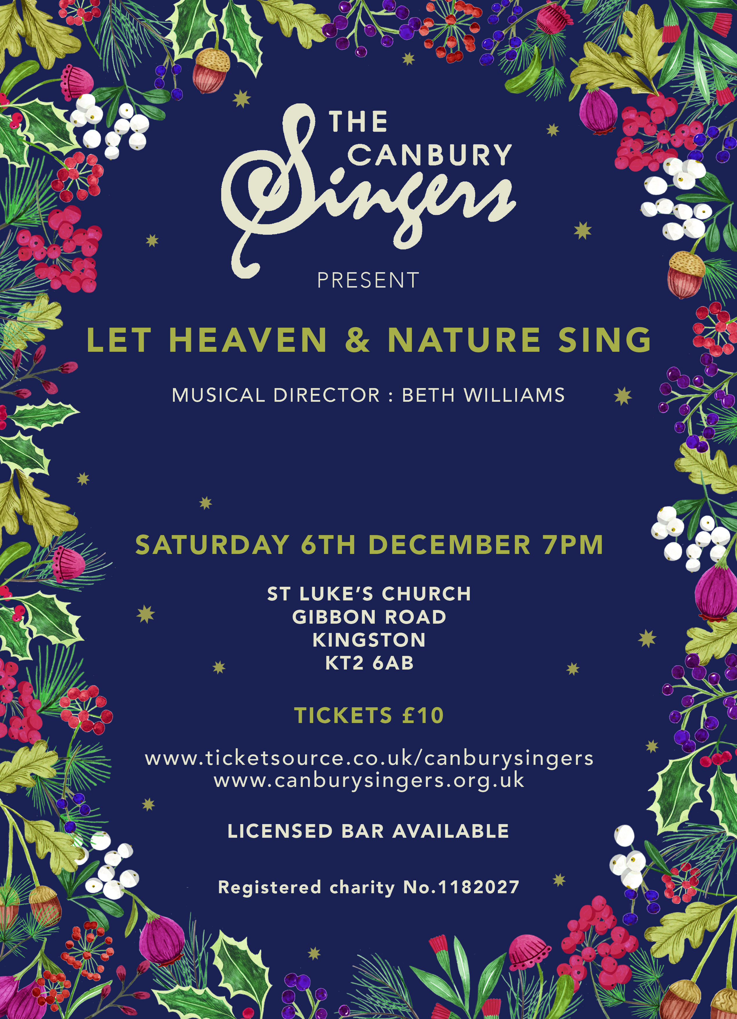 Christmas Concert - Let Heaven & Nature Sing